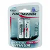 Batterie Akah Ansmann Extreme Lithium Mignon (x2) Blanc 1,5 V