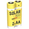 ANSMANN Solar Akku AA, 2 Stück, 800 mAh 1,2V NiMh
