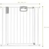 Geuther Türschutzgitter Easylock Plus 80,5-88,5 cm