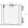 Geuther Treppenschutzgitter Easylock Plus 84-92,5 cm