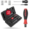 Wiha Drehmoment-Schraubendreher TorqueVario®-S 26893 14-tlg.