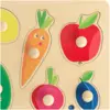 Haba Steckpuzzle Obst & FarbenFarben, Puzzleteile