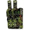 Stabo freecomm 330 2er Pack (5 km), Walkie Talkie, Schwarz, Mehrfarbig
