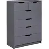 Ebuy24, Kommode + Sideboard, Kommode Silenzia (82 x 40 x 112 cm)