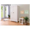 LINKS Inter Link Kleiderschrank Reutte Massivholz, 2 Schubladen, Kleid...