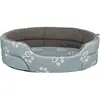 Ovaler Hundekorb Trixie Jimmy Look Grau 45×35 cm