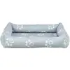 Trixie Jimmy bed, square, 115 × 80 cm, light grey (Hund, Katze), Hunde...