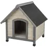 Trixie natura dog kennel saddle roof, S M: 71 × 77 × 76 cm, grey (Hund...