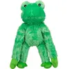 Kuscheltier-Frosch für Hunde Trixie Grün 44 cm
