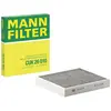 Mann-Filter CUK 26 010 Innenraumluftfilter   Aktivkohle   254 x 224 x ...
