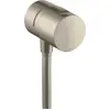 hansgrohe Absperrventil Fixfit Stop AP, brushed nickel