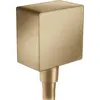 hansgrohe FixFit Square Schlauchanschl. DN15 RV BBR, 1 Stk.