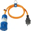 as - Schwabe Adapterleitung 1,5 m Schukostecker auf CEE Kupplung mit S...