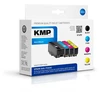 KMP E149V, Schwarz, Cyan, Magenta, Gelb, 15 ml, 12 ml, 500 Seiten, 700...