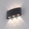 Paul Neuhaus LED-Außenwandleuchte Carlo, 17 cm, schwarz