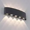 Paul Neuhaus LED-Außenwandleuchte Carlo, 27 cm, schwarz