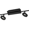 LED-Strahler - Anthrazit - Weiß - Acryl - Stahl - 2-flammig - B 50 cm