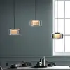 Paul Neuhaus LED-Hängelampe Rika, 71 cm, Glas, dimmbar