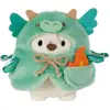 NICI Set Kuscheltier Eisbär Snono 8cm mit Flamme u. Drachenkostüm in G...