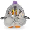 NICI Set Kuscheltier Sittich Chipsy 8cm mit Steckenpferd & Ritterkostü...