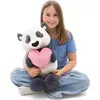 NICI Kuscheltier Love Panda mit Herz 50cm - schwarz - Weiches Plüschti...