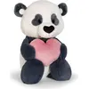 Panda-Plüschtier mit Herz Nici Love Noir 25 cm