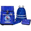 McNeill Schulranzen Tenero Schoolbag Set 5-teilig Puzzle blau