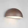 Außenwandleuchte Maas, rostbraun, Aluminium-Druckguss, E27