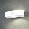 Solar-Wandleuchte Bilbao, weiß, Höhe 6 cm, Sensor, up/down