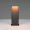 LED-Sockellampe Ravi, anthrazit, Höhe 50 cm, Metall, IP65
