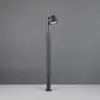 Wegelampe Beni, schwarz matt, Höhe 100 cm, Metall