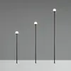 LED-Erdspießleuchte SCOOP, schwarz, 3-flammig, IP44, Stecker
