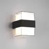 LED-Außenwandleuchte Molina, eckig, anthrazit