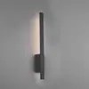 LED-Außenwandleuchte Tawa aus Aluminium, anthrazit