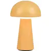 LED-Tischleuchte Lennon IP44, Akku, Touchdim, gelb