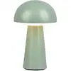 LED-Tischleuchte Lennon IP44, Akku, Touchdim, grün