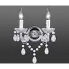 Wandleuchte Perdita transparent