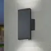 LED-Außenwandlampe COLORADO anthrazit Höhe 20 cm Metall IP54