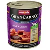 Animonda Grancarno Original Adult Rindfleisch Mit Lamm Nassfutter Für ...