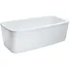 Laufen, Badewanne, Badewanne freistehend mit Schürze Palomba mit Fussg...