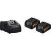 FEIN AKKU-STARTER-SET GBA 18 V 5.0 AH AS, Batterie- & Ladegerät-Set, L...