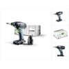 Festool T 18+3 Li-Basic, Handbohrmaschine, Ohne Schlüssel, Mehrfarbig,...