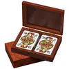 Philos Rommé, in Holzbox, Kartenspiel, für 2-6 Spieler, ab 6 Jahren (D...