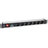 Equip 19-zoll-rack-steckdosenleiste Mit 7 Steckdosen Rack-steckdosenle...
