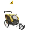 M-WAVE Stalwart Kid 3in1 Fahrrad/-Kinder-/Gepäck-/Jogginganhänger
