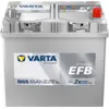 BVD VARTA Dynamic EFB N65 Batterie 565501065K262, N65, 12 V, 65 Ah, 65...