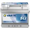 BVD VARTA Dynamic SLI D95 Batterie 560409054K262, D59, 12 V, 60 Ah, 54...