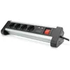 Digitus 4-fach Office-Steckdosenleiste mit 2x USB-Anschlüssen