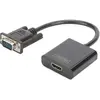 Digitus Vga To Hdmi Converter And Audio Full Hd 15 Cm Adapter