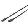 Digitus USB 2.0 Verlängerungskabel, USB-C Stecker > USB-C Buchse